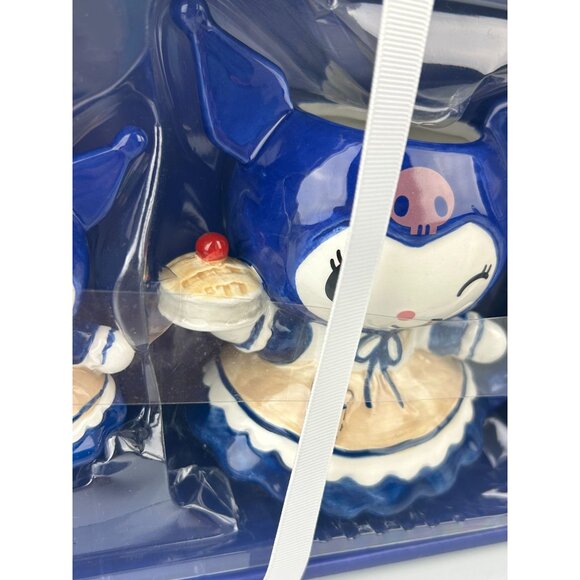 Kuromi by Sanrio Blue Sky Ceramic Mug & Figurine Gift Set Cute Pie Apron - Picture 4 of 14